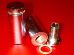 Aluminium Spacer - 18 x 40mm long